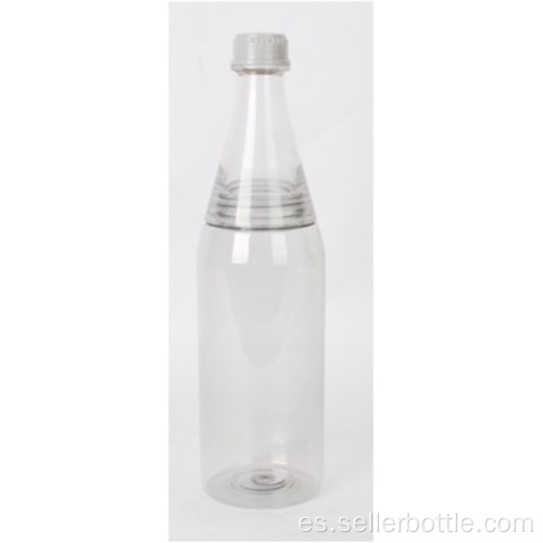 Botella de agua de pared simple de 650 ml